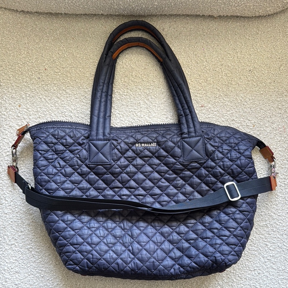 MZ Wallace Black Quilted Women's Bag